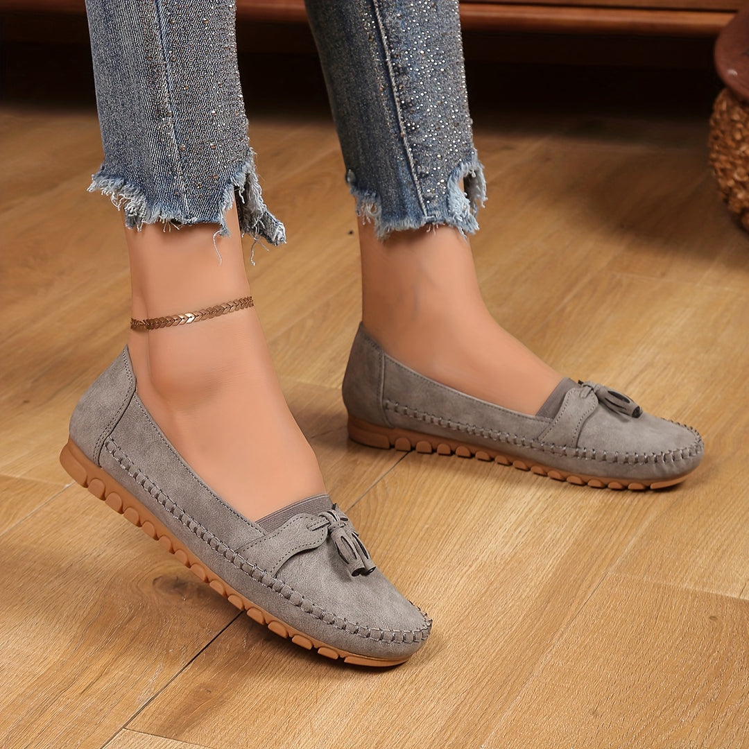 Women's Vintage-Inspired Tassel Loafers