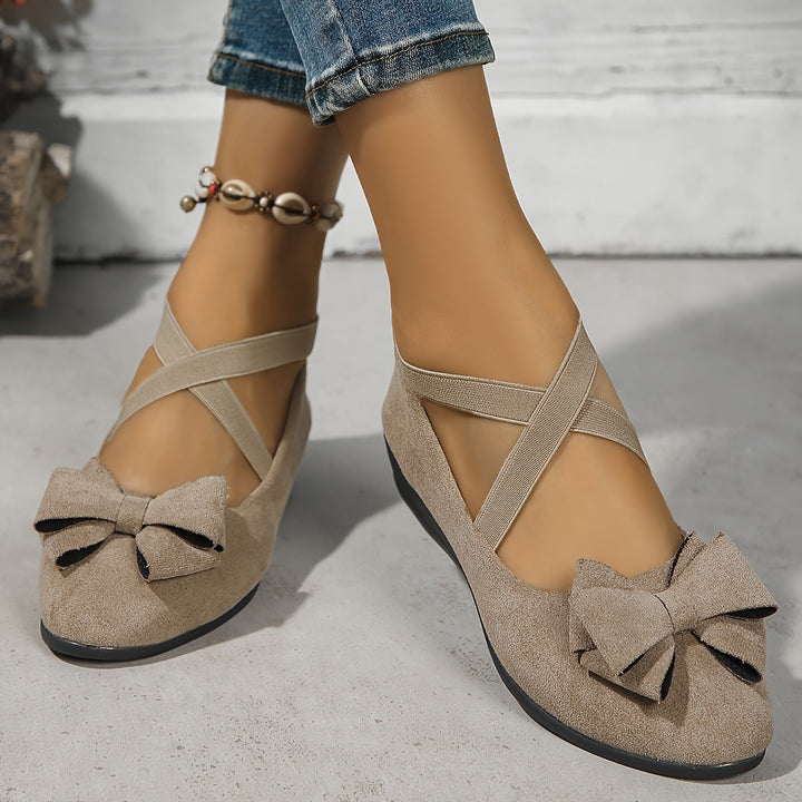 Bow Details Ballet Flats