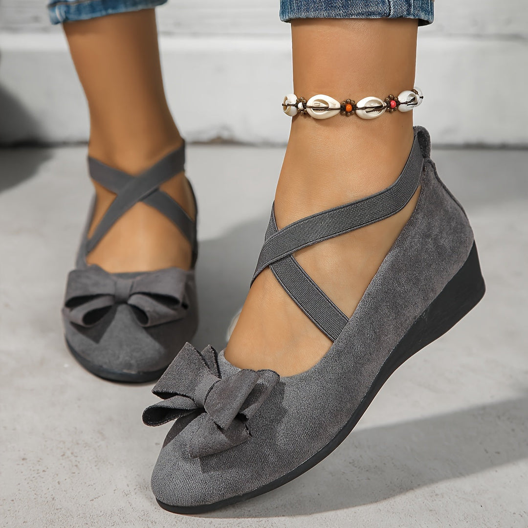 Bow Details Ballet Flats