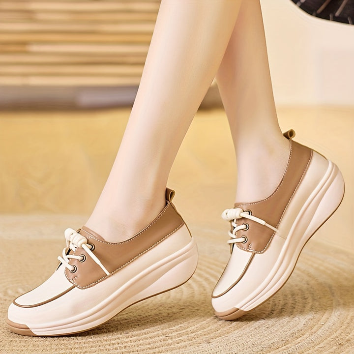 Slip-On Loafers with Thick Sole