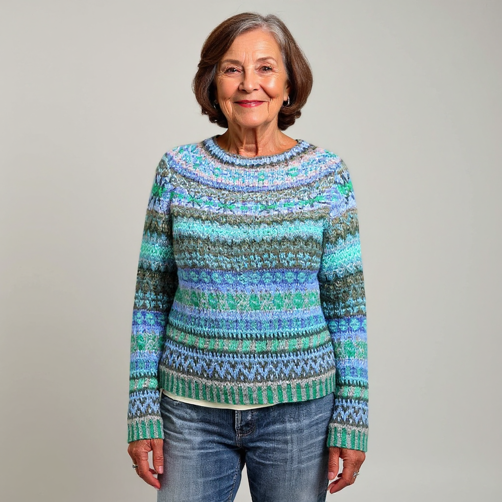 Light Blue Knit Jumper