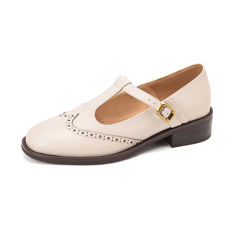 Retro Brogue Sandals