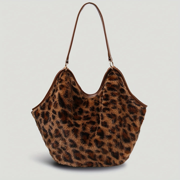 Plush Off Shoulder Bag
