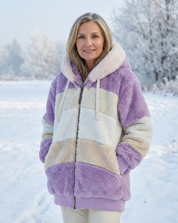 Coloured Plush Jacket