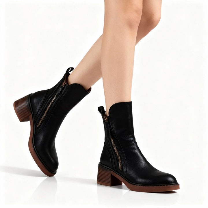 Retro Ankle Boots