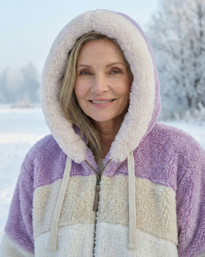 Coloured Plush Jacket