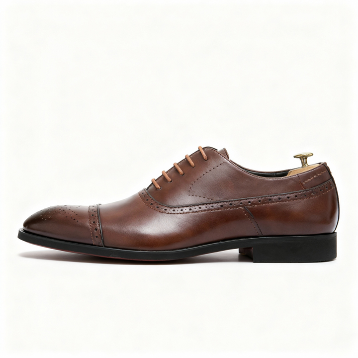 Lace Up Oxford Brogue Shoes