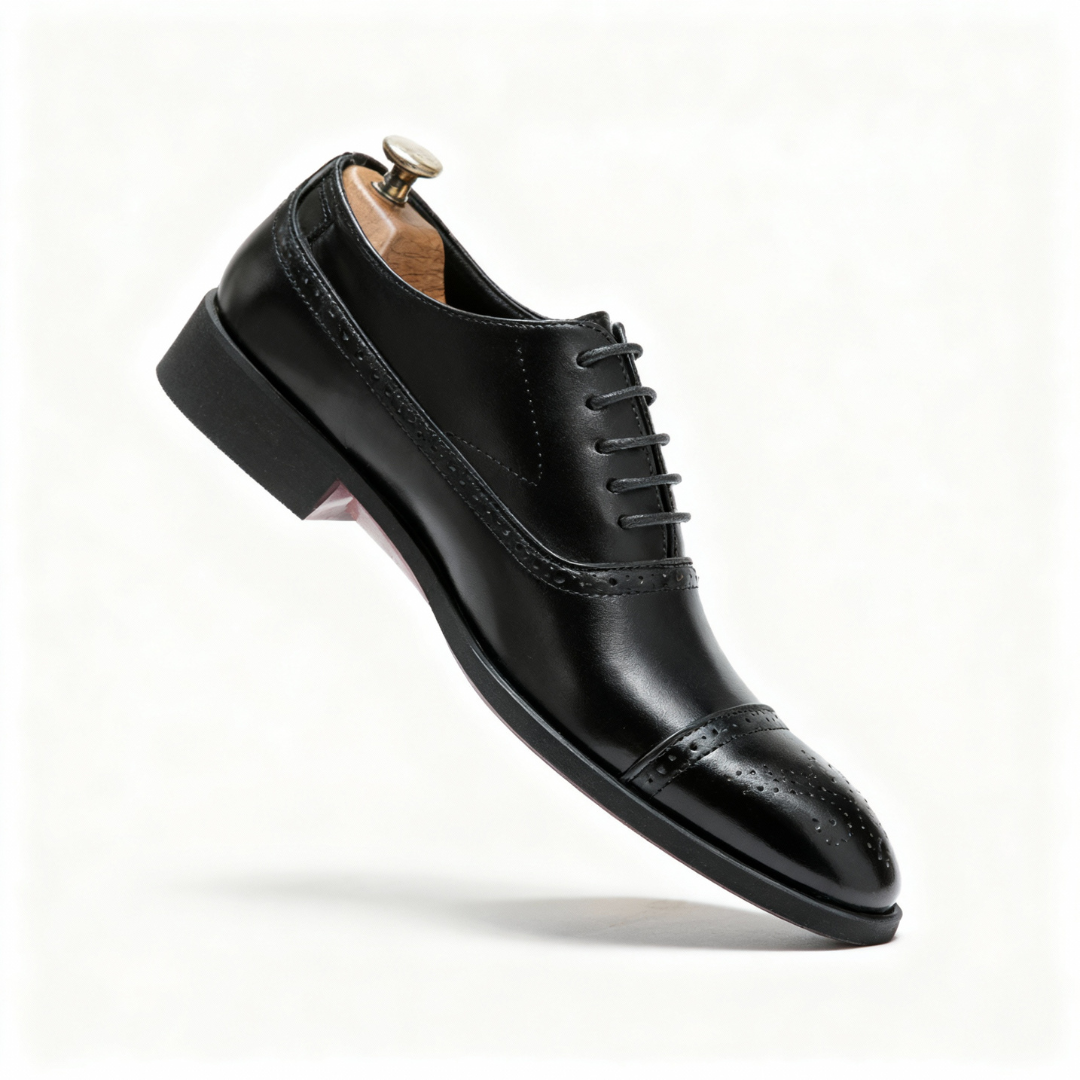 Lace Up Oxford Brogue Shoes