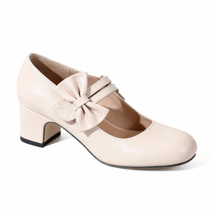 Mary Jane Bow Heels