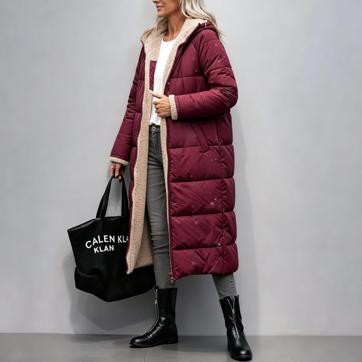 Reversible Winter Red Coat