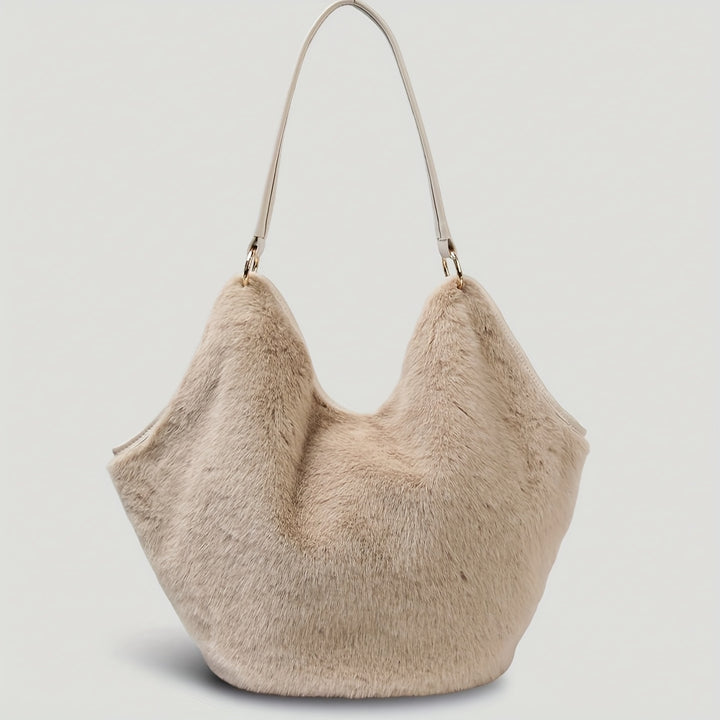 Plush Off Shoulder Bag