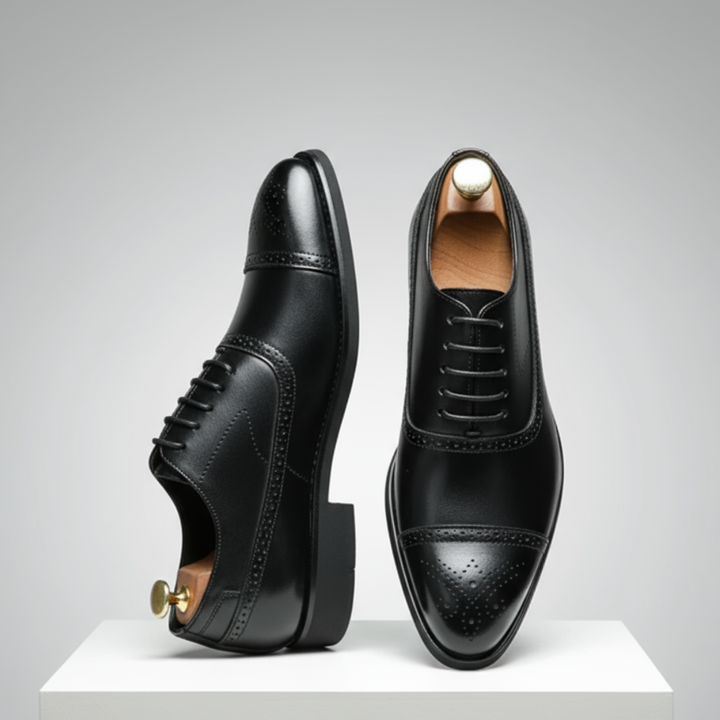Lace Up Oxford Brogue Shoes