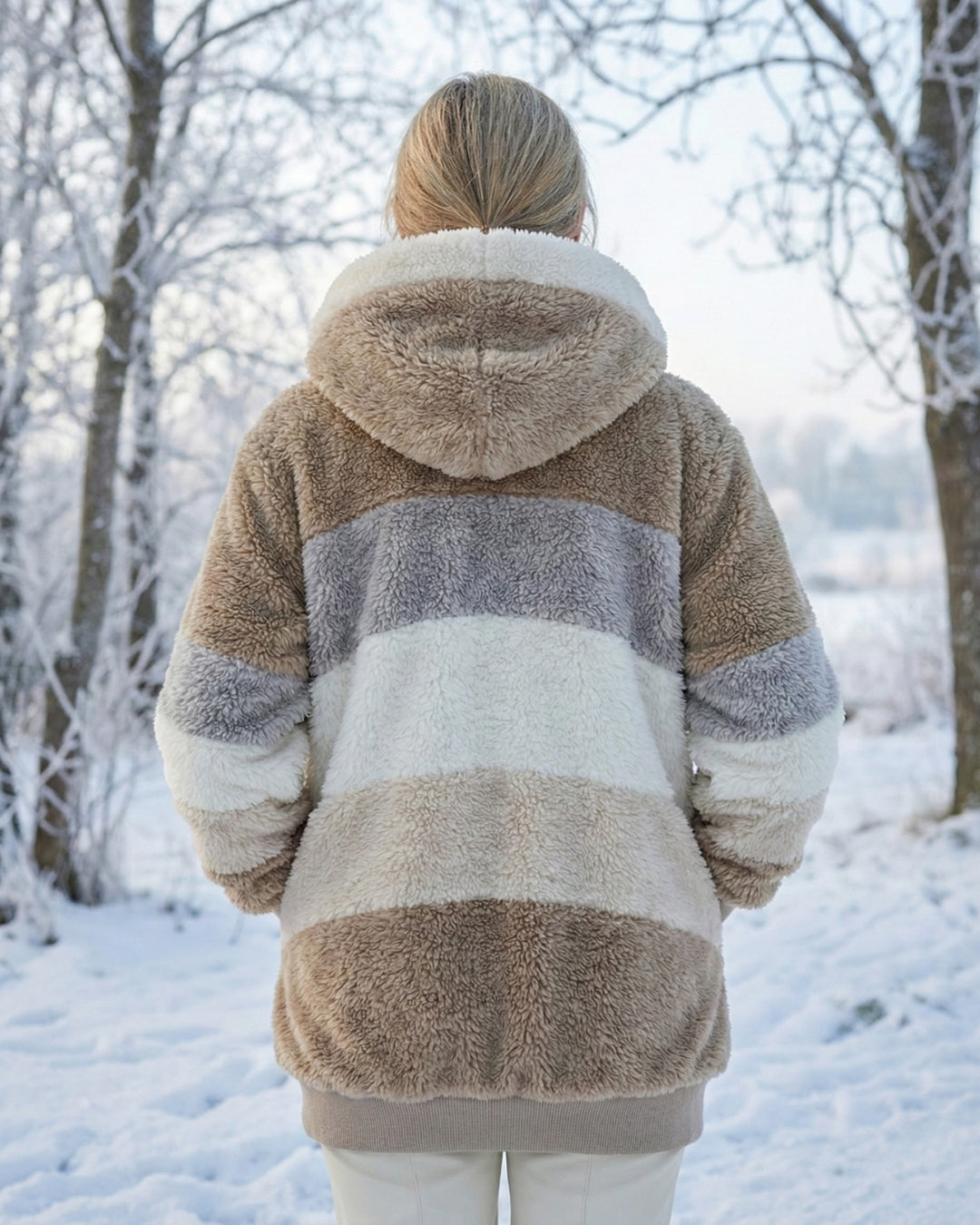 Coloured Plush Jacket