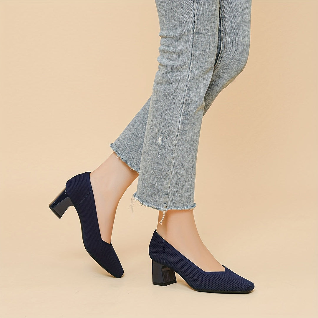 Block Heel Dress Shoes