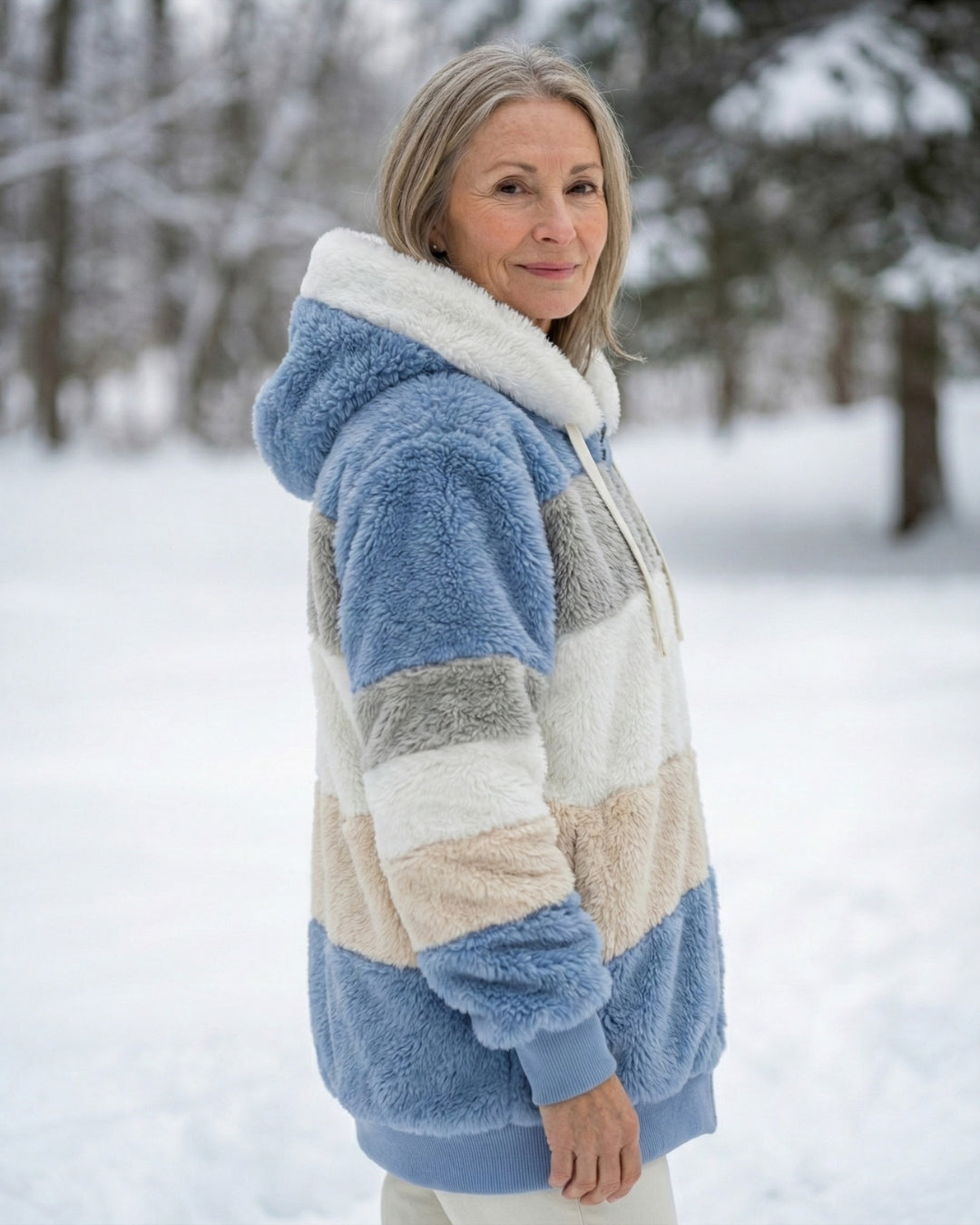 Coloured Plush Jacket