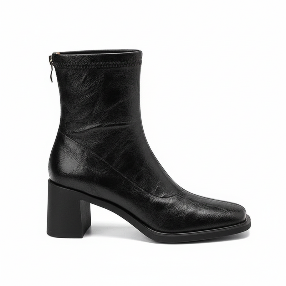 Block Heel Elegant Boots