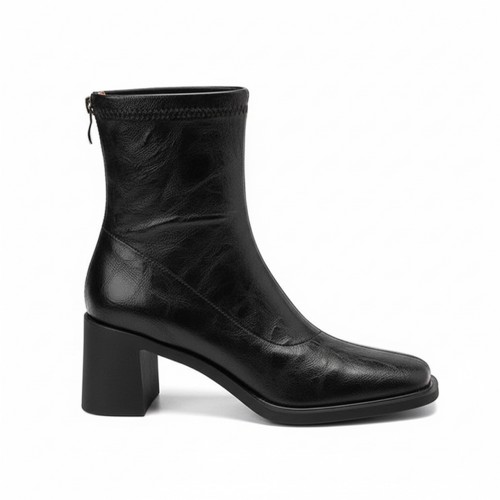 Block Heel Elegant Boots