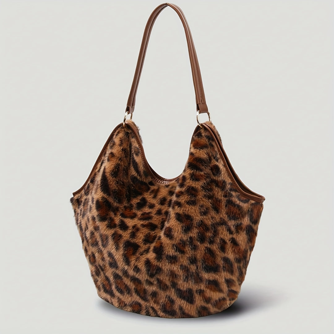 Plush Off Shoulder Bag