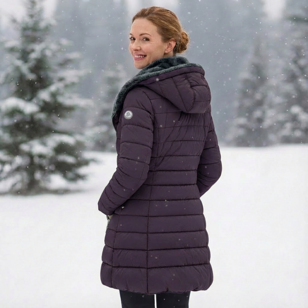 Purple Soft-Lined Padded Jacket