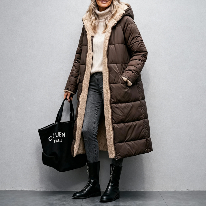 Reversible Winter Brown Coat