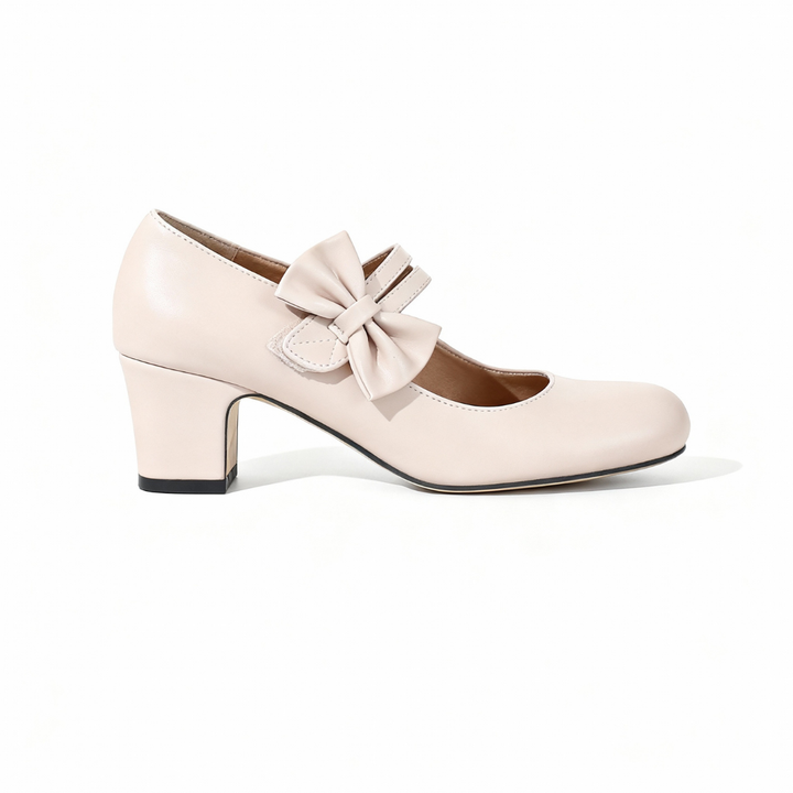 Mary Jane Bow Heels