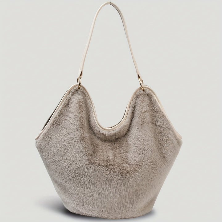 Plush Off Shoulder Bag