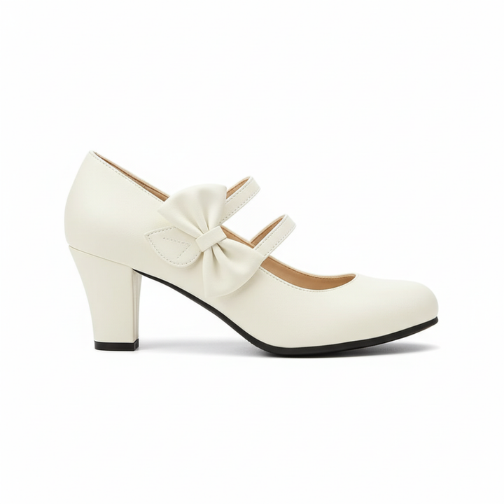 Mary Jane Bow Heels