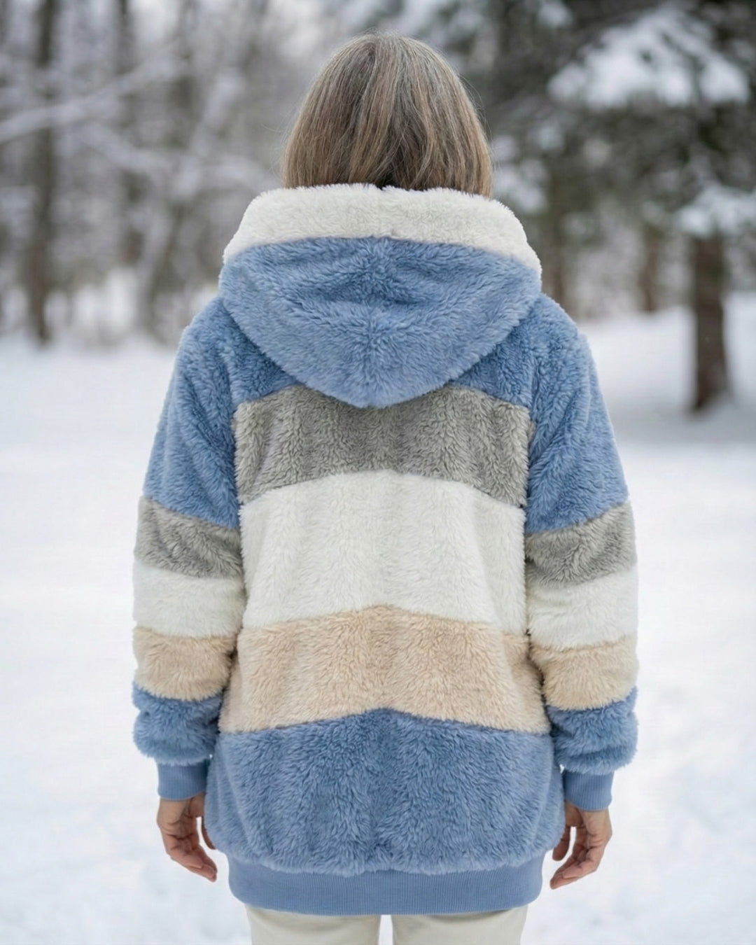 Coloured Plush Jacket