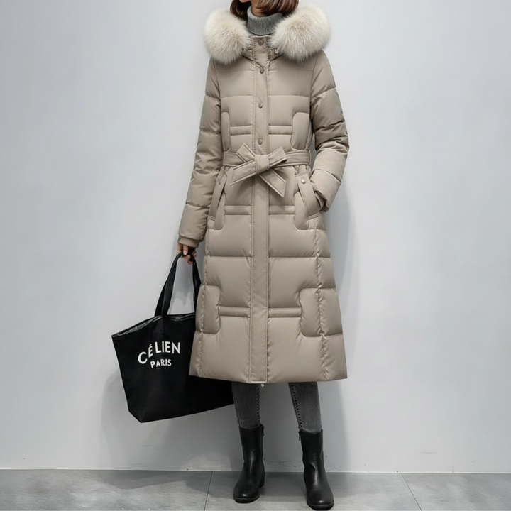 Fur Hooded Long Parka