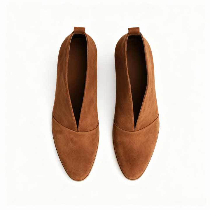 V-Shape Ankle Boots