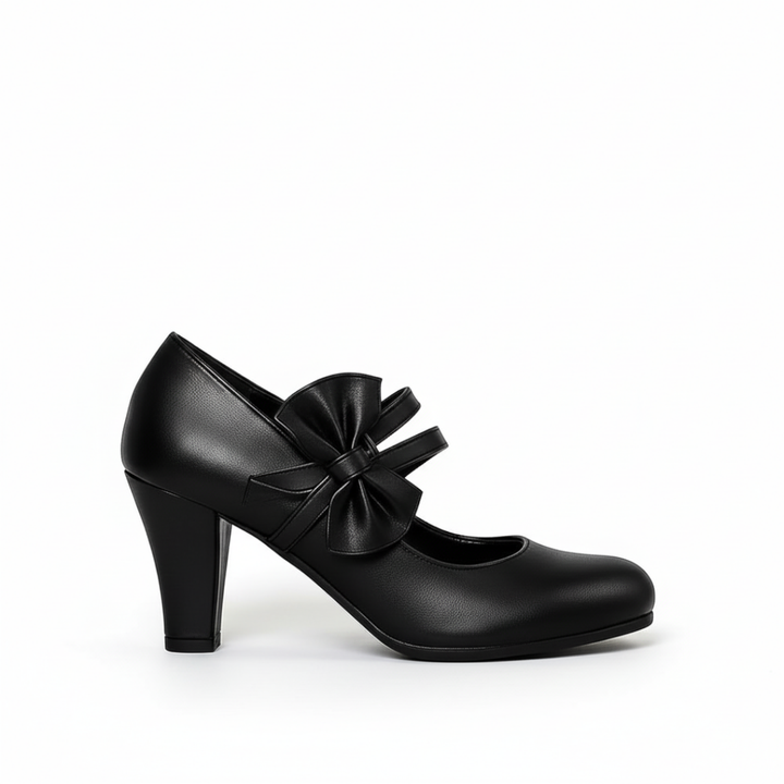 Mary Jane Bow Heels