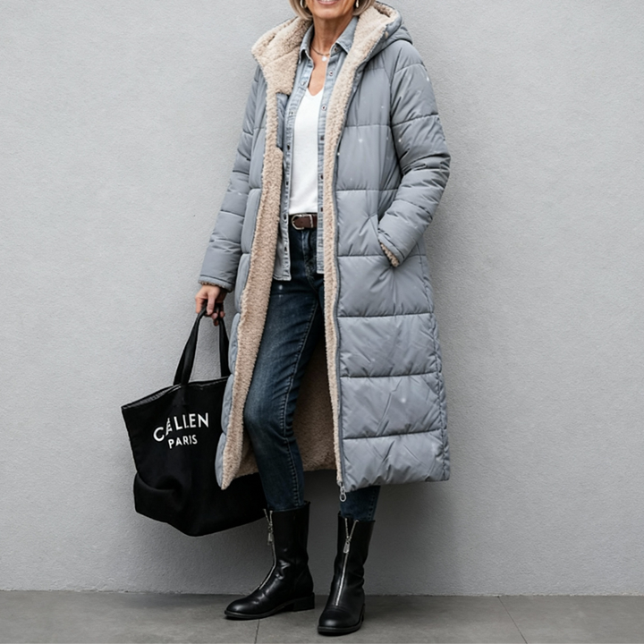 Reversible Winter Grey Coat