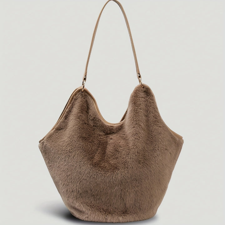Plush Off Shoulder Bag