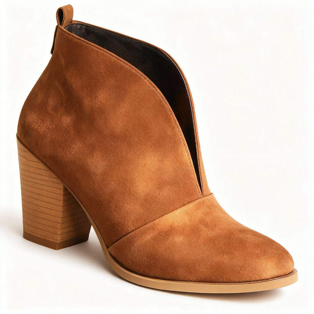 V-Shape Ankle Boots