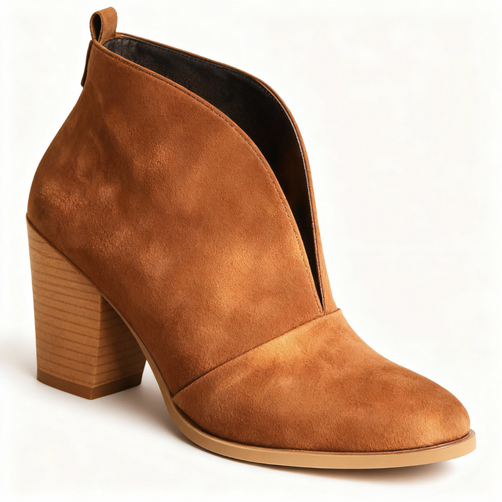 V-Shape Ankle Boots