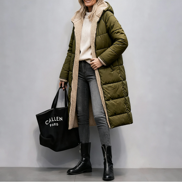 Reversible Winter Green Coat