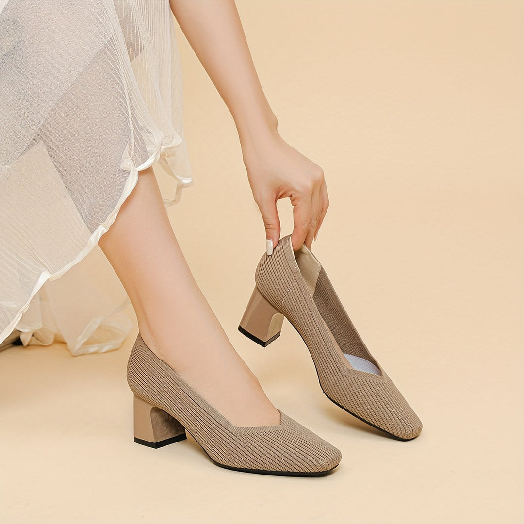 Block Heel Dress Shoes