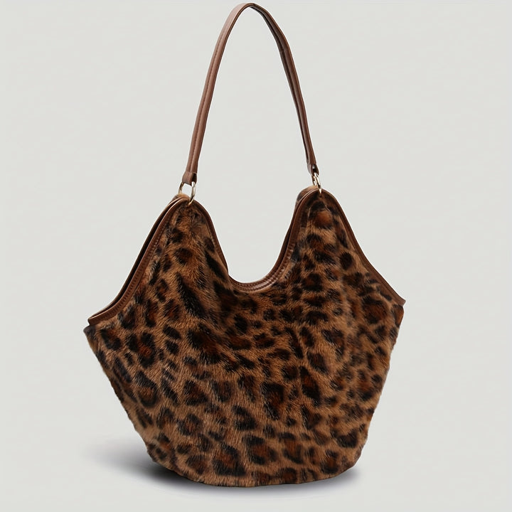 Plush Off Shoulder Bag