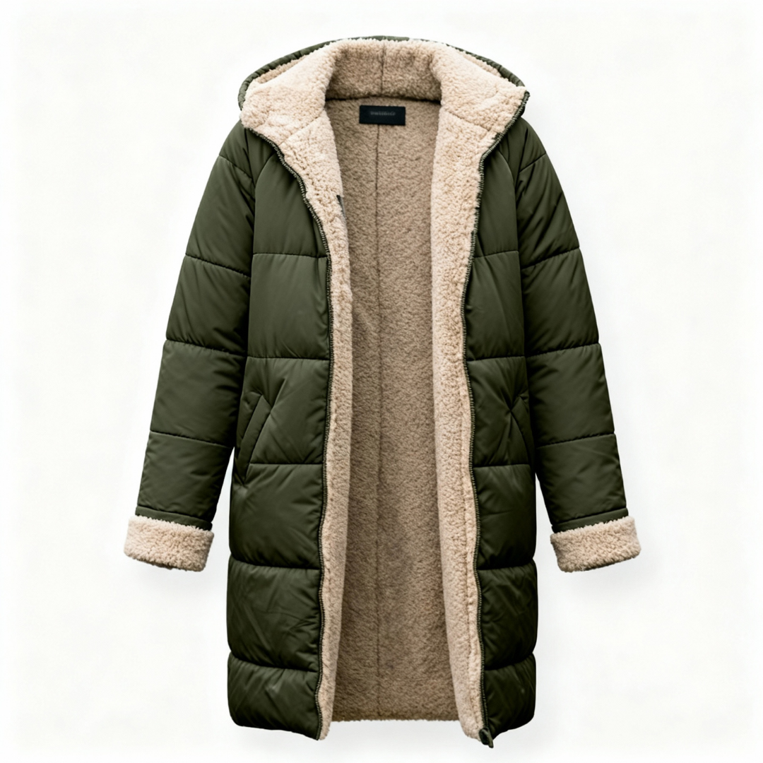 Reversible Winter Green Coat