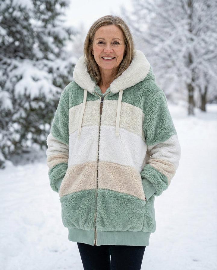 Coloured Plush Jacket