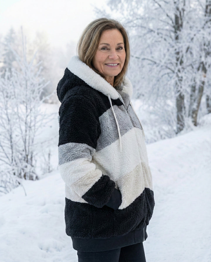 Coloured Plush Jacket