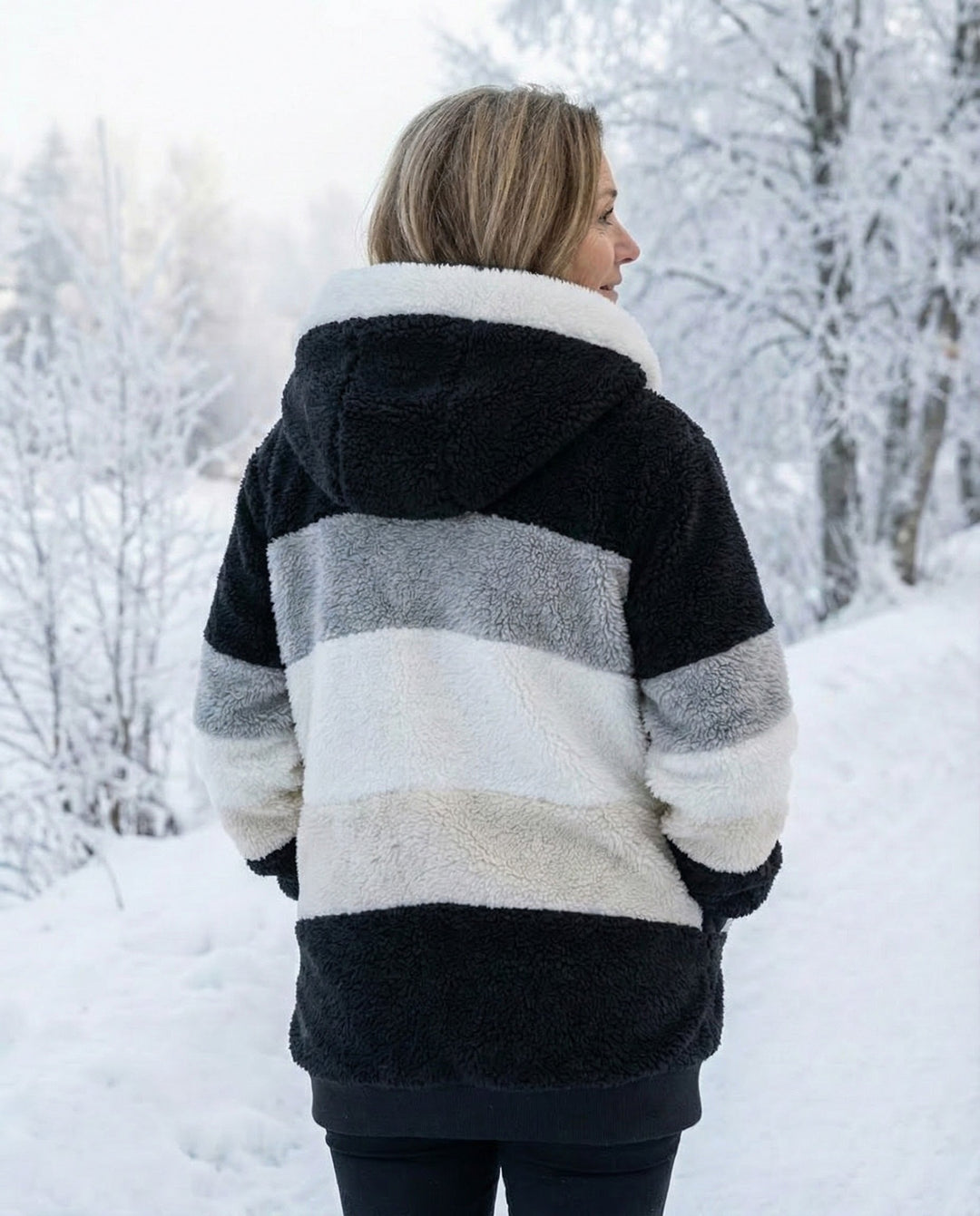 Coloured Plush Jacket