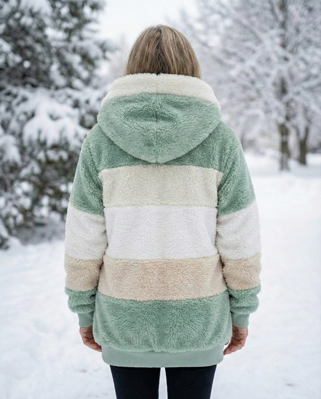 Coloured Plush Jacket