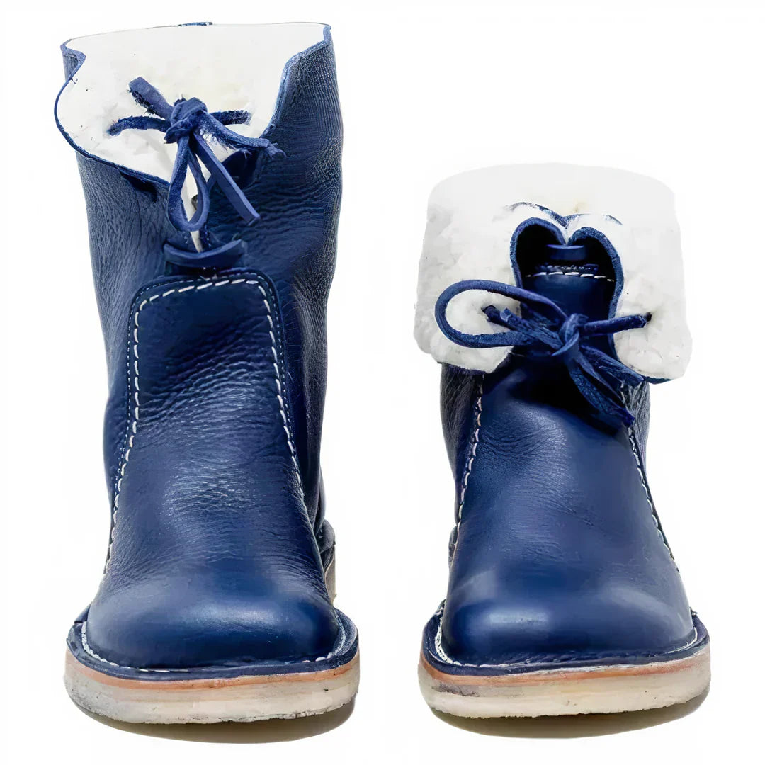 Waterproof Lace Up Boots