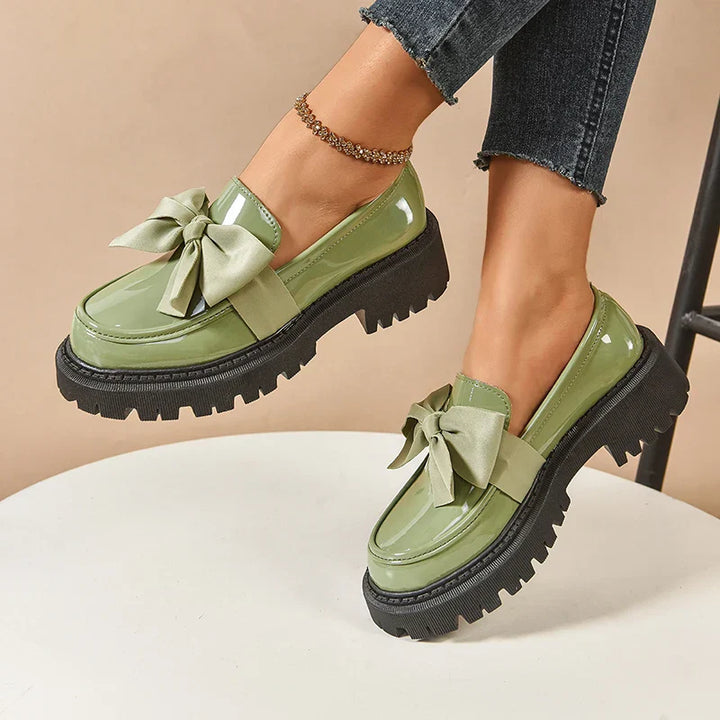 Bow Platform Loafers
