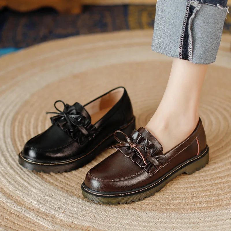 Woman Platform Oxford Shoes