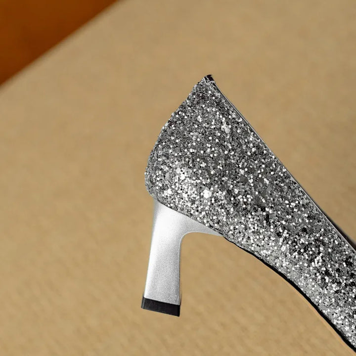 Glitter Pumps