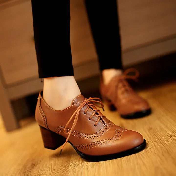 Platform Brogue Shoes