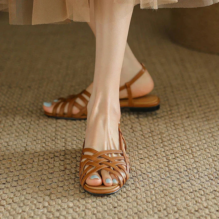 Flat Roman Style Sandals