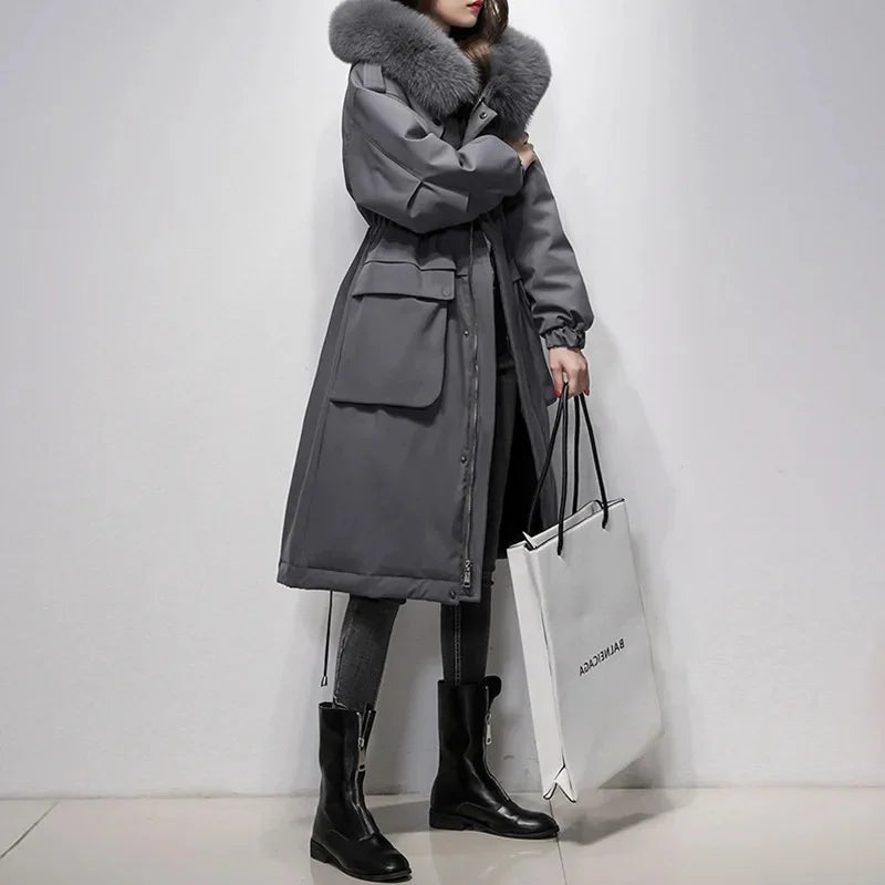 Mid-Length Down Jacket